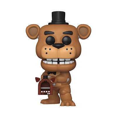 Funko POP! Games: Five Nights at Freddy’s Fazbear with Pizza Launcher (or Chase) 4.3-in Vinyl Figure
