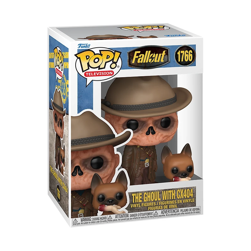 Funko POP! and Buddy: Fallout Ghoul with CX404 Vinyl Figure Set