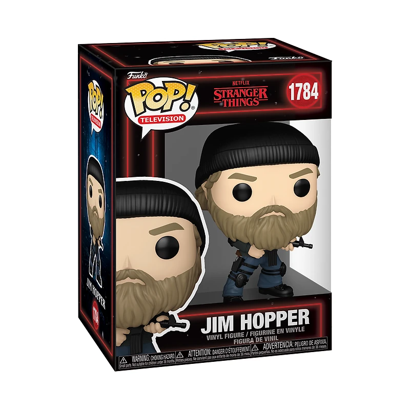 Funko POP! Television: Stranger Things Jim Hopper 3.8-in Vinyl Figure