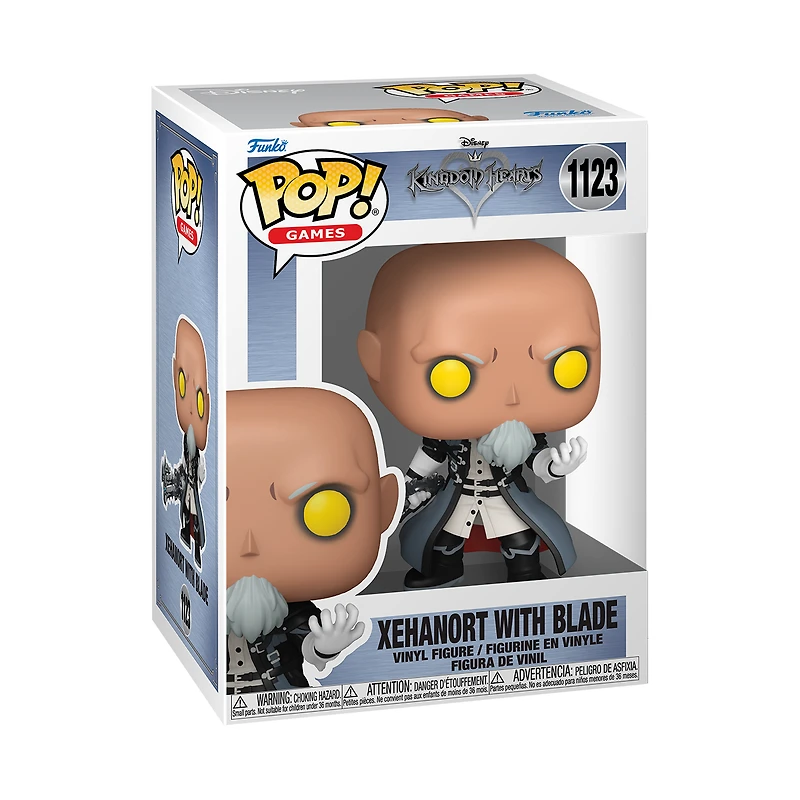 Funko POP! Games: Kingdom Hearts Xehanort with Blade 3.7-in Vinyl Figure