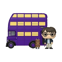Funko POP! Rides Deluxe: Harry Potter - Harry Potter With Knight Bus Set Vinyl Figure Set