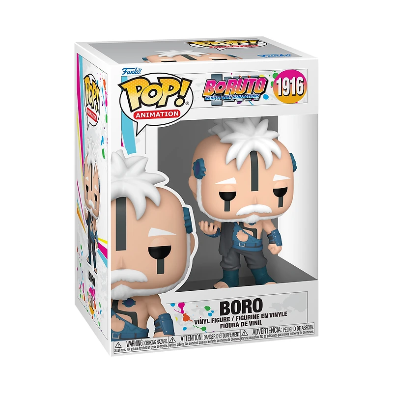 Funko POP! Animation: Boruto: Naruto Next Generations Boro​ 4.4-in Vinyl Figure