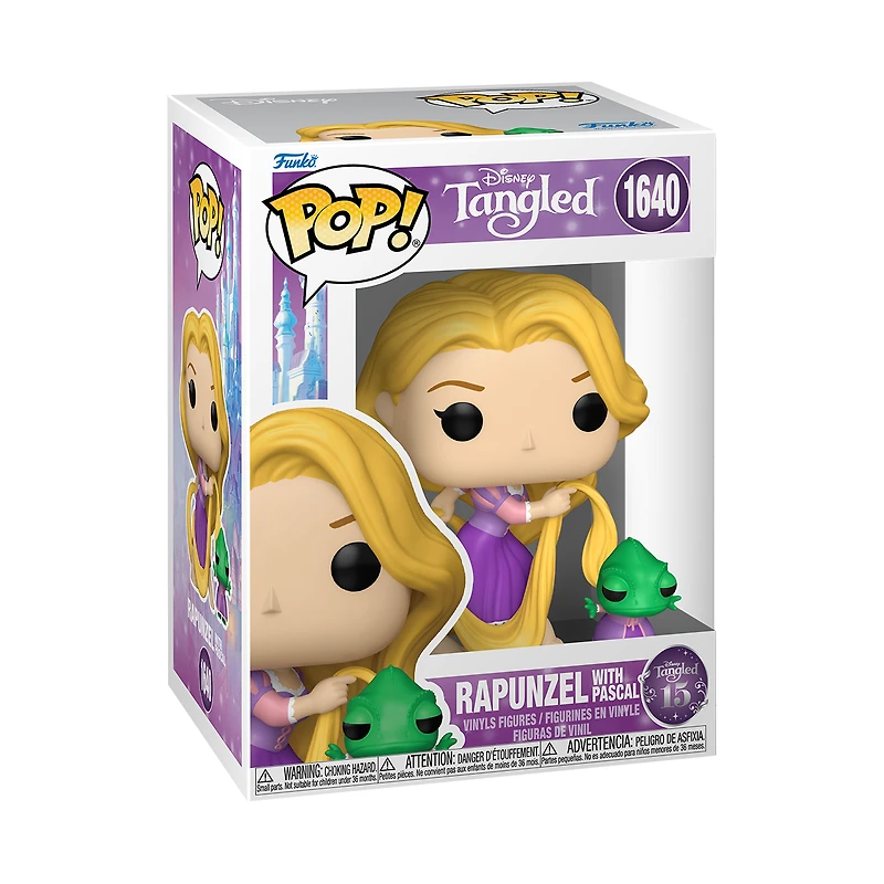 Funko POP! and Buddy: Disney’s Tangled 15th Anniversary Rapunzel with Pascal Vinyl Figure Set
