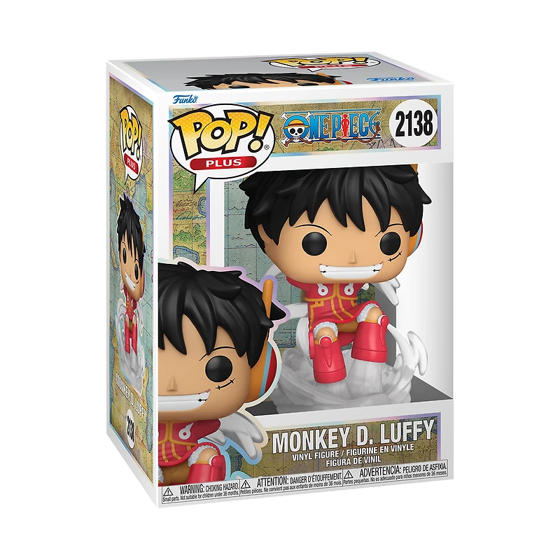 Funko POP! Animation: One Piece Monkey D. Luffy from the Egghead Arc 4.6-in Vinyl Figure