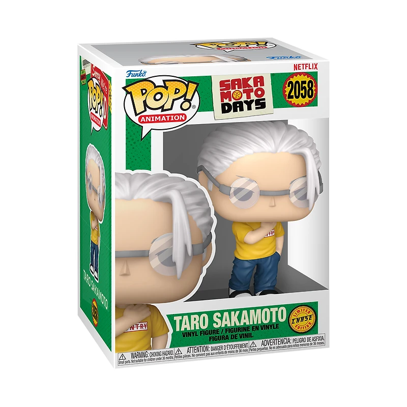 Funko POP! Animation: Sakamoto Days Taro Sakamoto (or Chase) 4-in Vinyl Figure