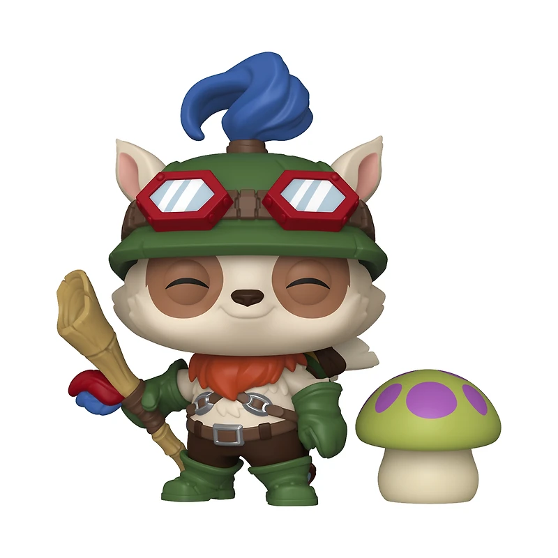 Funko POP! and Buddy: League of Legends Teemo with Mushroom Set