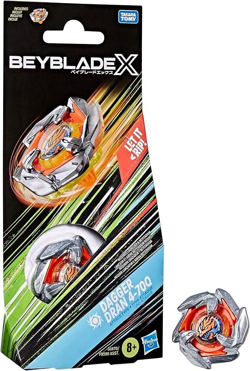 Hasbro Beyblade X Dagger Dran 4-70Q Starter Pack Set