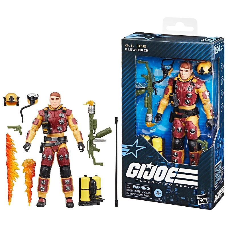 Hasbro G.I. Joe Classified Series Blowtorch 6-in Action Figure