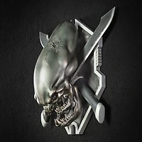 Halo Legendary Icon Sculpture Grunt Edition Wall Mount
