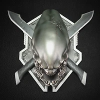Halo Legendary Icon Sculpture Grunt Edition Wall Mount