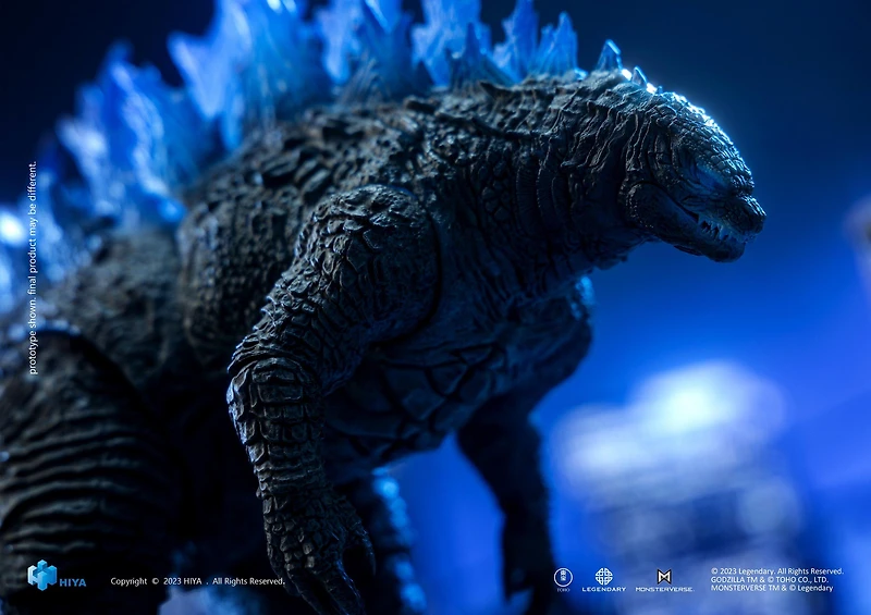 Hiya Toys Godzilla vs Kong Heat Ray Godzilla Translucent PX 7-In Action Figure