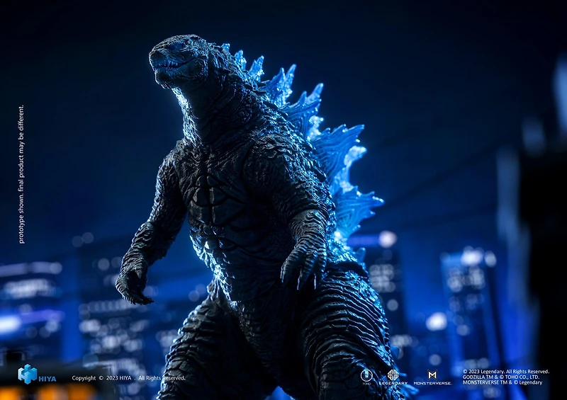 Hiya Toys Godzilla vs Kong Heat Ray Godzilla Translucent PX 7-In Action Figure