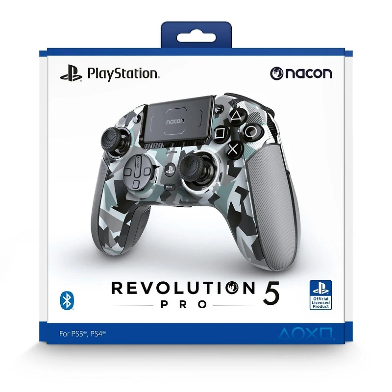 Nacon Revolution 5 PRO Wireless Controller for PlayStation 4/5 and PC - Arctic Camo
