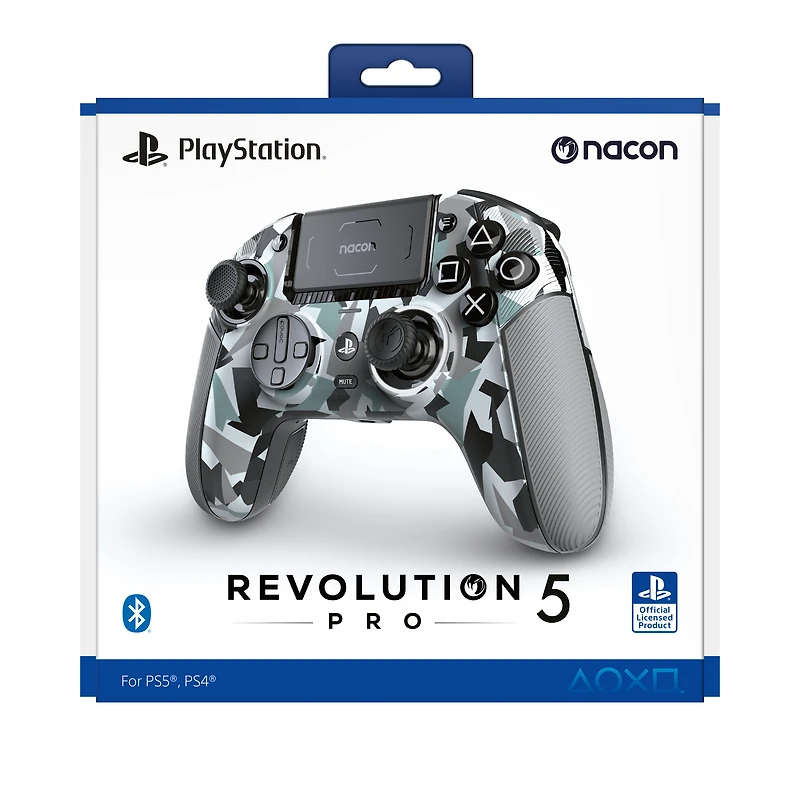 Nacon Revolution 5 PRO Wireless Controller for PlayStation 4/5 and PC - Arctic Camo