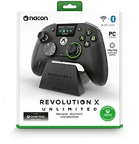 Nacon Revolution X Unlimited High-Performance Wireless Controller WIth Docking Station Designed for Xbox Series X/S, PC