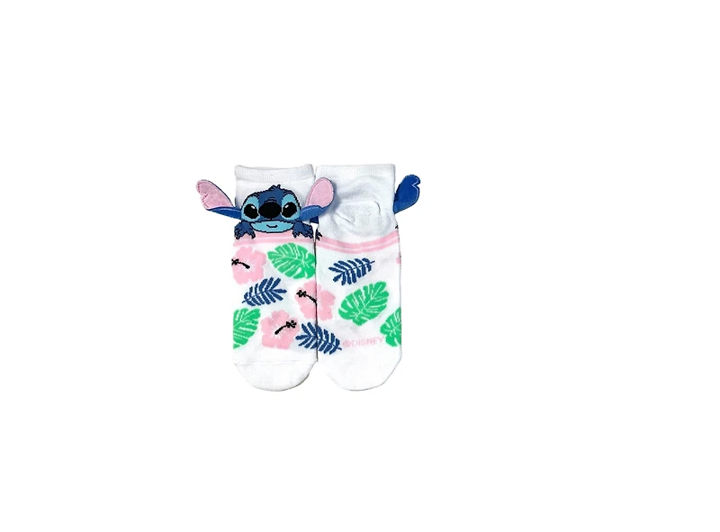 Disney Lilo and Stitch Socks with 3D Ears 3-Pack GameStop Exclusive