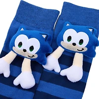 Sonic The Hedgehog 3D Plush Crew Socks