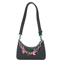 Loungefly Wicked: For Good Glinda and Elphaba Crossbody Bag with Charms