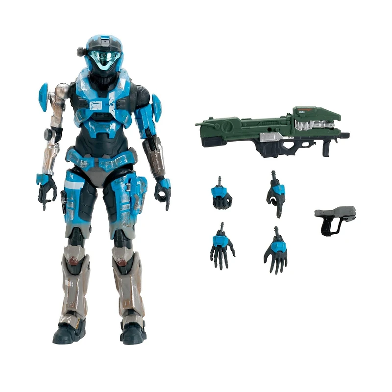Jazwares Halo Spartan Noble 6-Pack Figure Set