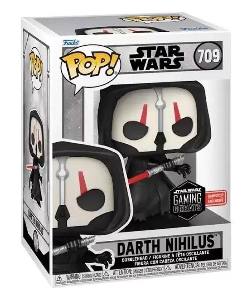 Funko POP! Star Wars Gaming Greats Darth Nihilus 3.75-in Vinyl Figure GameStop Exclusive