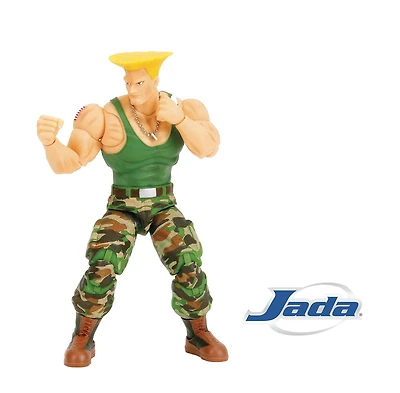 Jada Toys Street Fighter II Guile 6-in Action Figure