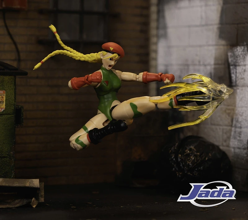 Jada Toys Street Fighter II Cammy 6-in Action Figure