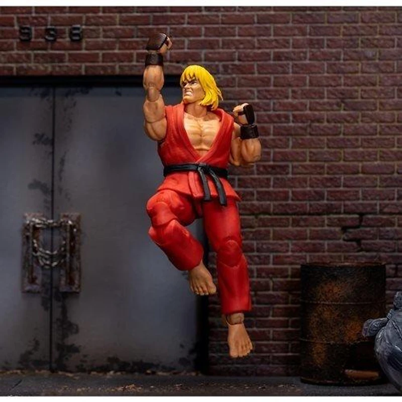 Jada Toys Street Fighter II Ken 6-in Action Figure