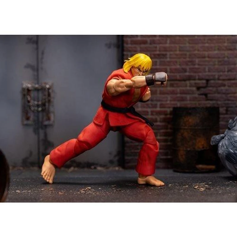 Jada Toys Street Fighter II Ken 6-in Action Figure