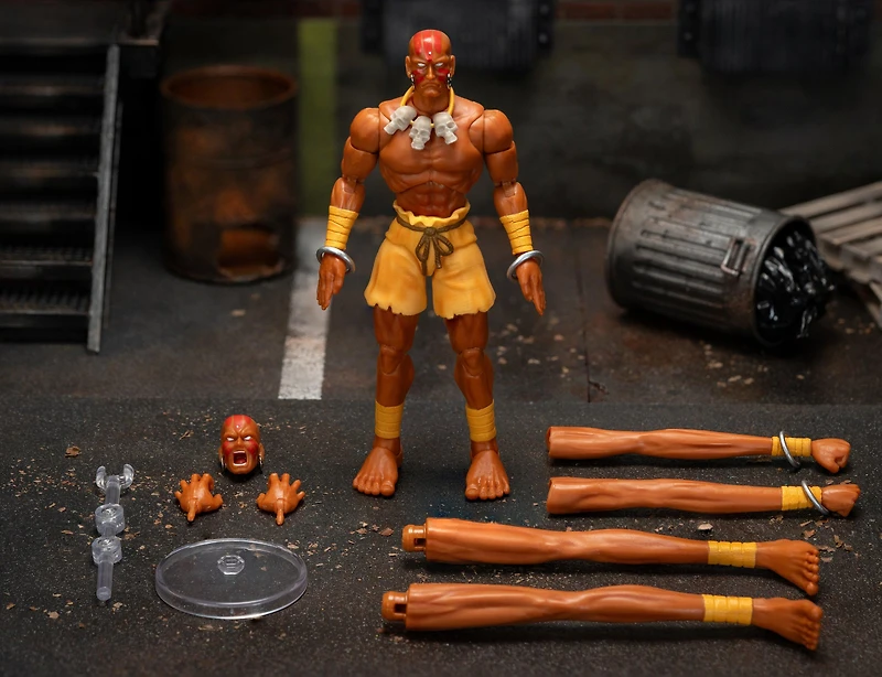 Jada Toys Street Fighter II Dhalsim 6-in Action Figure