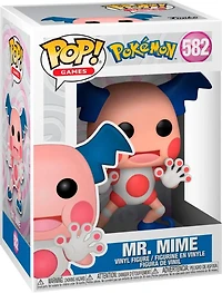 Funko POP! Games: Pokemon Mr. Mime 3.75-in Vinyl Figure