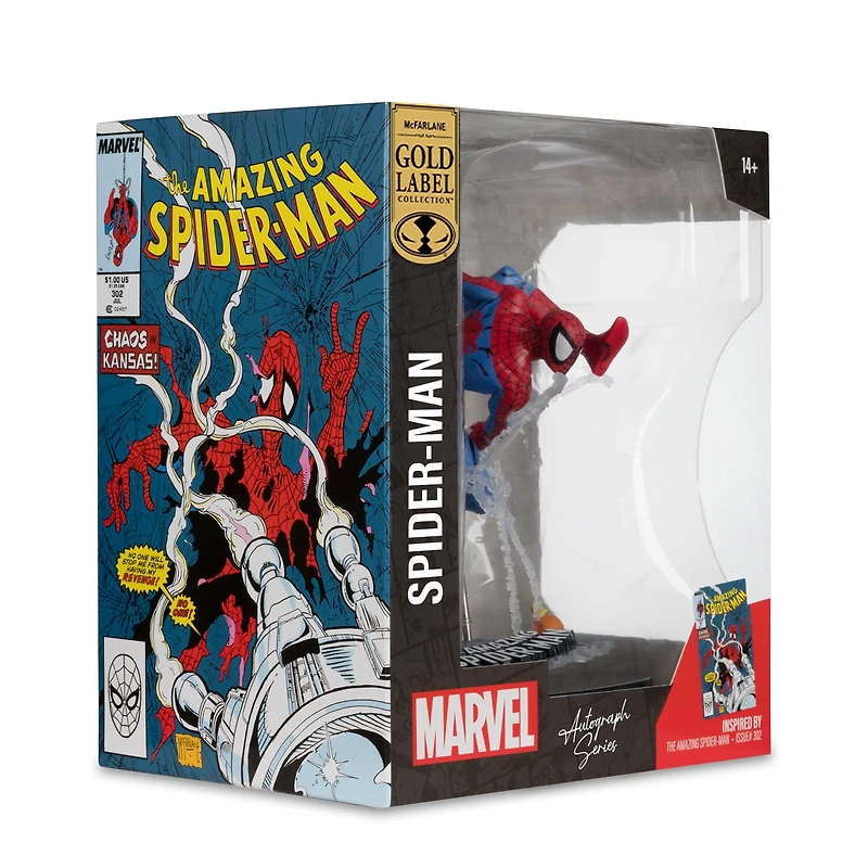 McFarlane Toys Marvel Collection The Amazing Spider-Man (Issue 302)  1:10th Scale Figure GameStop Exclusive