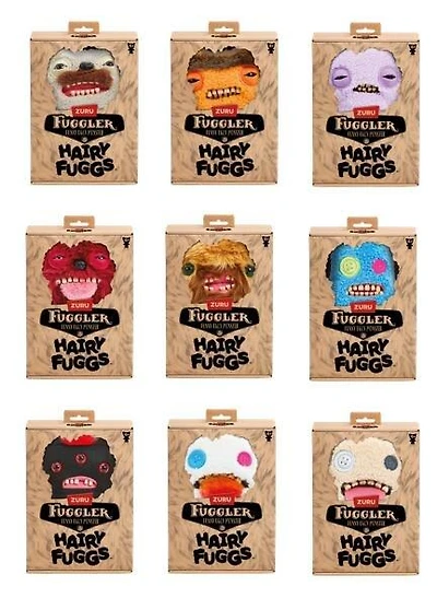Fuggler Hairy Fuggs 9-in Plush Series 1 (Styles May Vary)