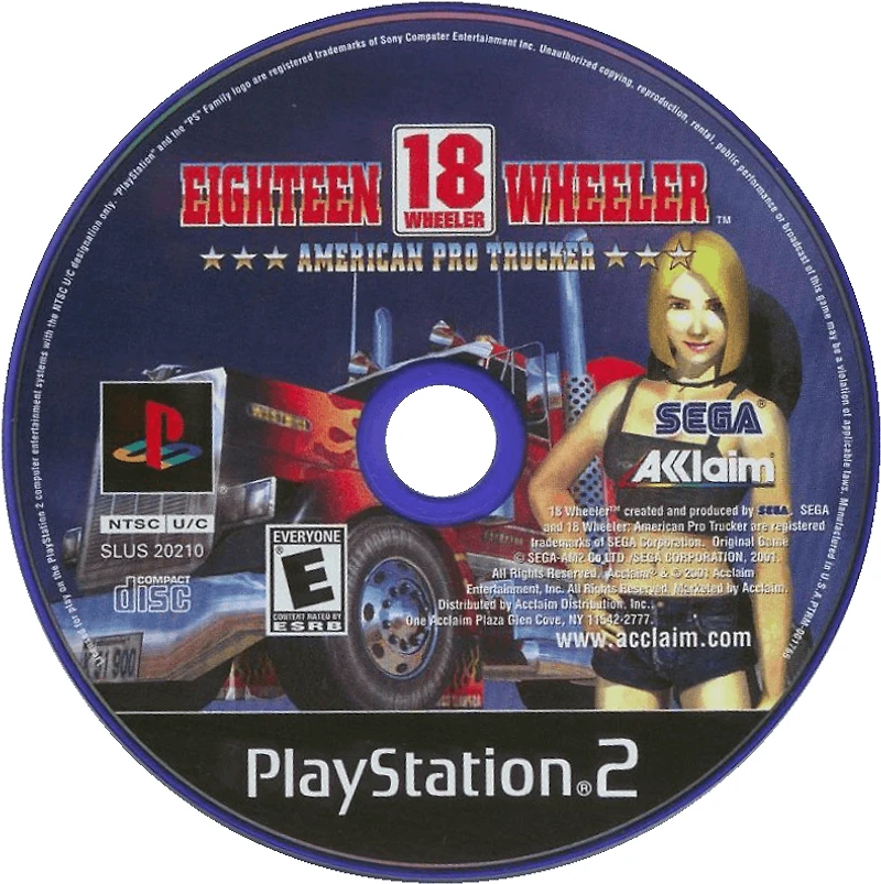 18 Wheeler American Pro Trucker - PlayStation 2