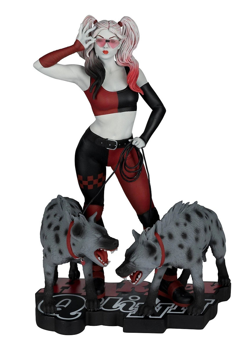 McFarlane Toys DC Direct Harley Quinn by Jenny Frison (Harley Quinn: Red, White and Black) 1:10 Scale Resin Statue