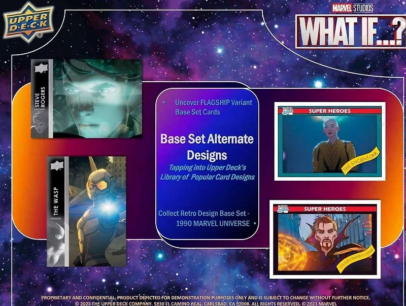 2023 Upper Deck Marvel Studios What If Hobby Box (15 Pack)