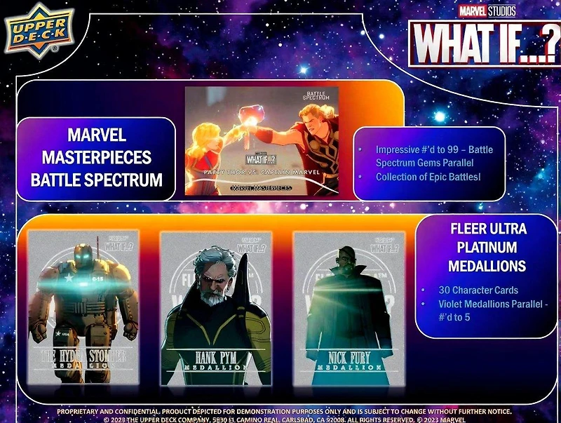 2023 Upper Deck Marvel Studios What If Hobby Box (15 Pack)