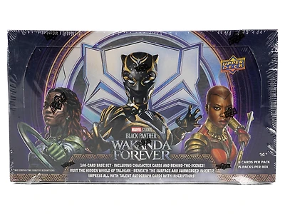 2024 Upper Deck Marvel Studios Black Panther: Wakanda Forever Hobby Box (15 Pack)