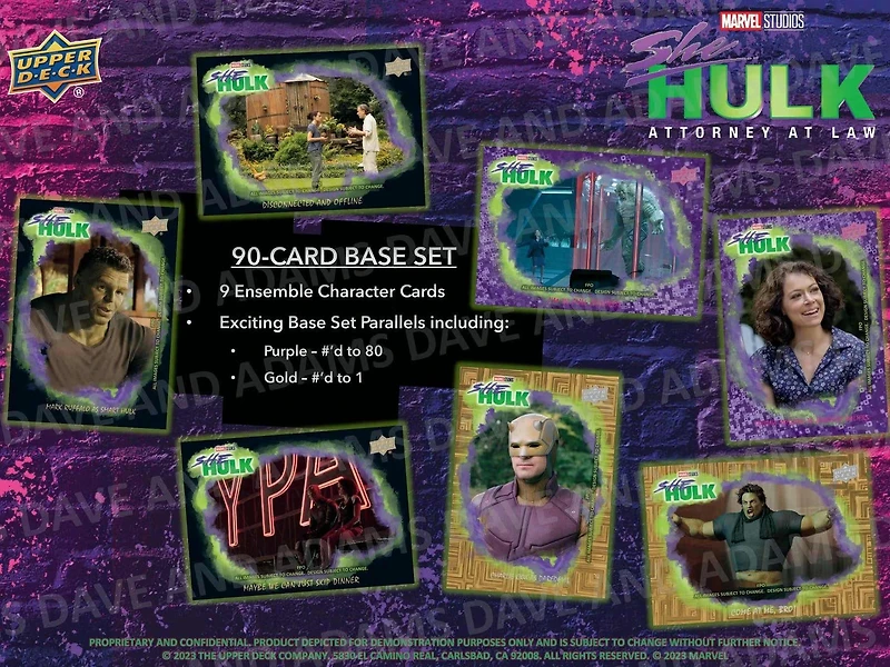 2024 Upper Deck Marvel Studios She-Hulk Trading Cards Hobby Box (15 Pack)