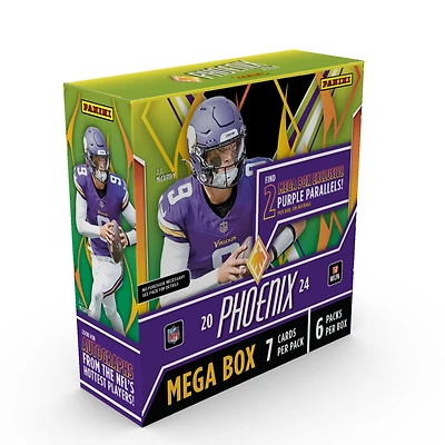 2024 Panini Donruss Phoenix NFL Football 6-Pack Mega Box