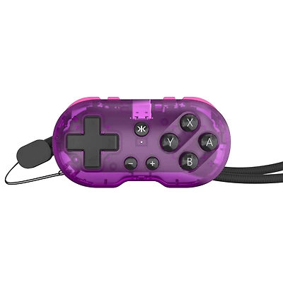 CRKD ATOM Keychain Controller for Nintendo Switch, PC/Mac, Mobile Gaming Atomic Purple