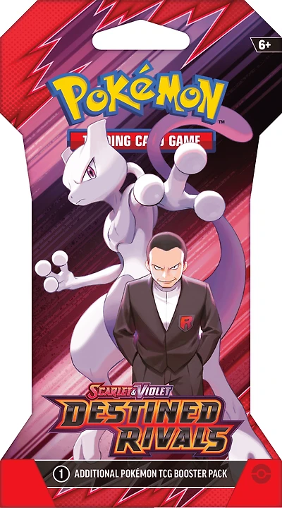 Pokemon Trading Card Game: Destined Rivals Sleeved Booster Pack (Styles May Vary