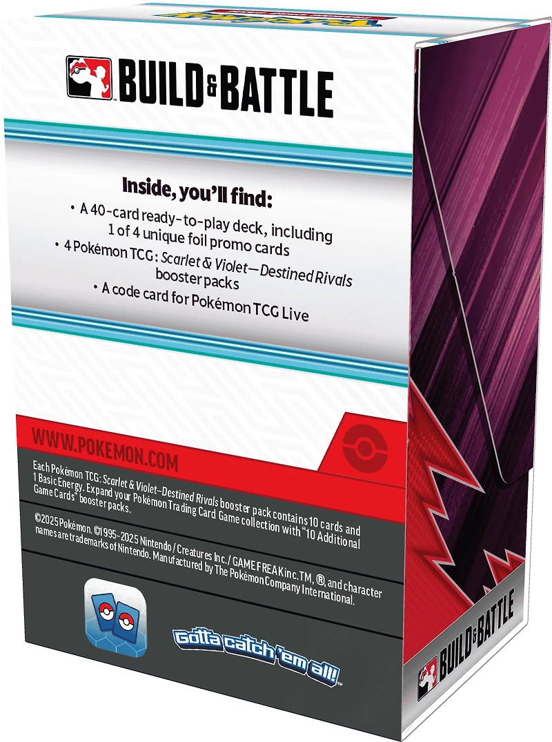 Pokemon Trading Card Game: Destined Rivals Build and Battle Box