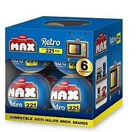 MAX Build More Premium Retro Building Bricks Capsule (Styles May Vary)
