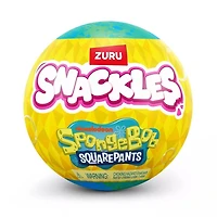 Snackles SpongeBob SquarePants 5-in Plush Blind Bag Series 1 (Styles May Vary)