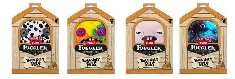 ZURU Fuggler Butt Ugly Pets 9-in Plush (Styles May Vary)