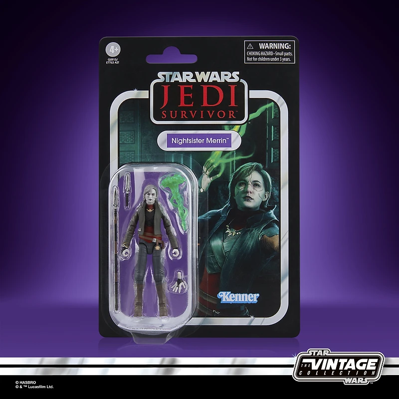 Hasbro Star Wars: Jedi Survivor Nightsister Merrin (The Vintage Collection) 3.75-in Action Figure