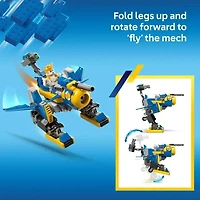 LEGO Sonic the Hedgehog Cyclone vs. Metal Sonic Building Toy Mech Suit 77002