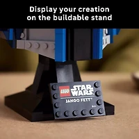 LEGO Star Wars Jango Fett Helmet Model Building Kit 75408