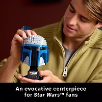 LEGO Star Wars Jango Fett Helmet Model Building Kit 75408
