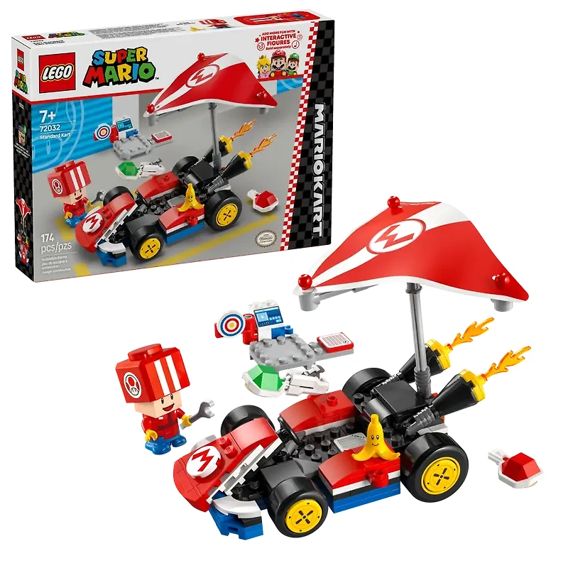 LEGO Super Mario - Mario Kart Standard Kart Building Toy 72032